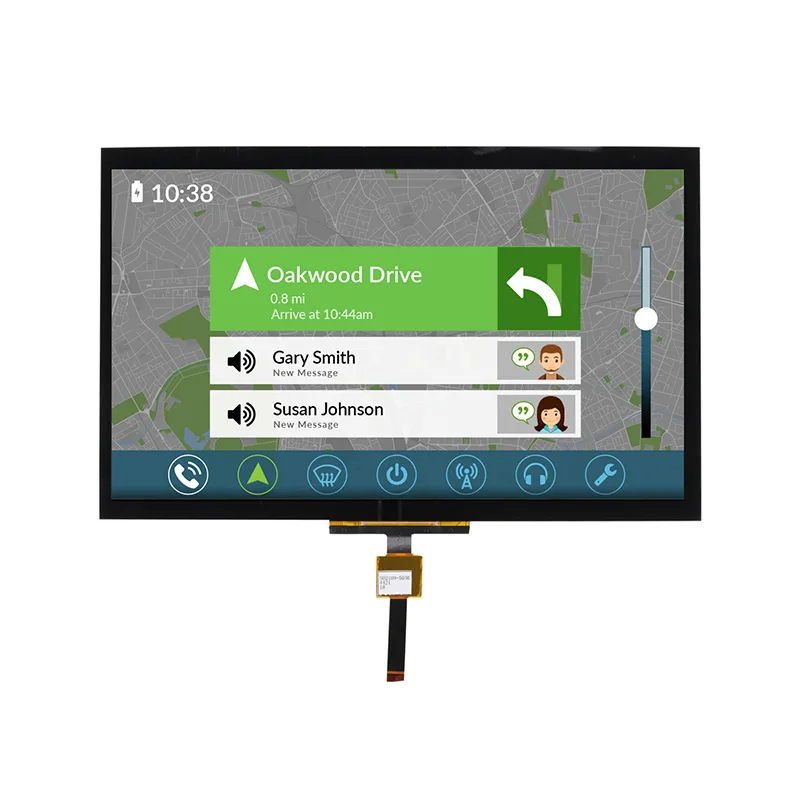 10,1palcový průmyslový modul dotykové obrazovky PCAP