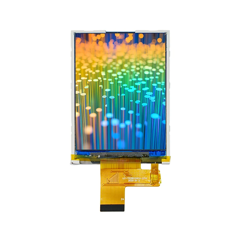 2,4 '' obvykle bílý malý modul LCD LCD