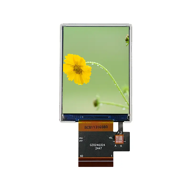 2.4 'Široká teplota TN TFT LCD obrazovka