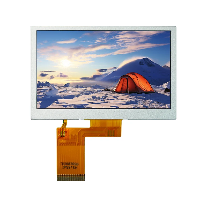 4.3 '24 bitová přenosná barva TFT LCD zobrazovací modul